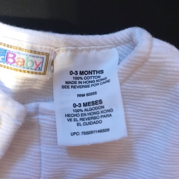 McBaby gardening bear white jacket - Picture 2 of 6